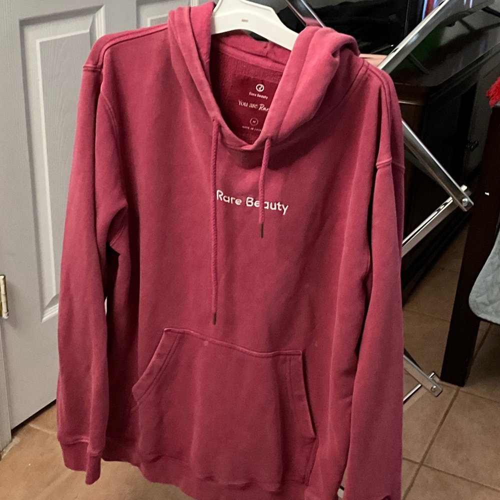 Rare Beauty Maroon Hoodie